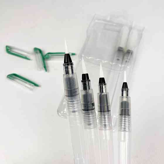 Набір пензликів для води 6 штук в упаковці для малювання, професійні пензлі Aquash Water Brush Кам'янець-Подільський