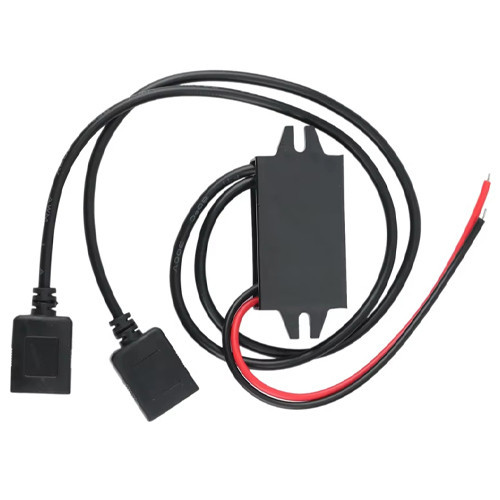Преобразователь напряжения 12В-5В 3А 2xUSB, скрытая проводка авто Киев - изображение 3