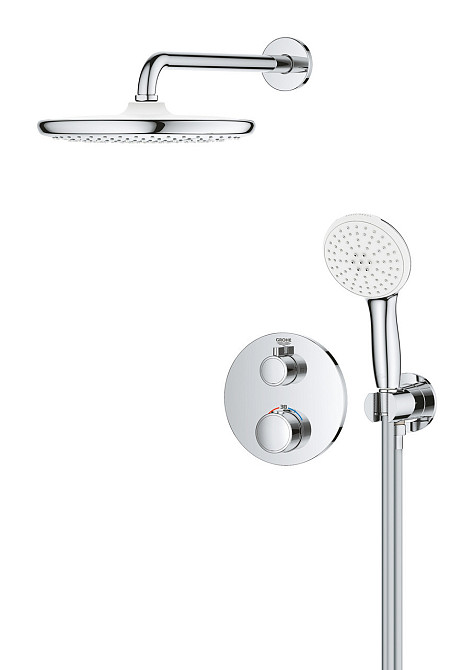 Душова система прихованого монтажу з термостатом Grohe Grohtherm   ( 34872000 ) 20168 Харків - фото 2