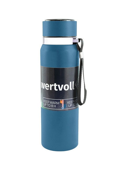 WERTVOLL Термос WERTVOLL "DREAM" 800 мл SS Digital Sensor t °C синій RX-7001BU Київ - фото 2