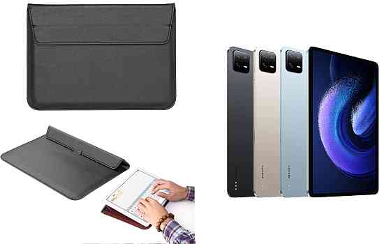 Чохол-конверт VitoCase для Xiaomi Mi Pad 6, з функцією підставки для планшета Чорний Київ