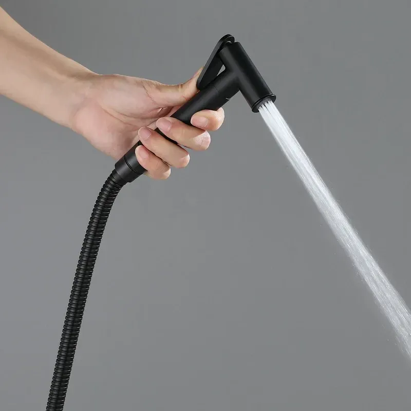 Смеситель для гигиенического душа Mixxus Premium Hans 002 Black встраиваемый черный латунный (MI5980) Черновцы - изображение 3