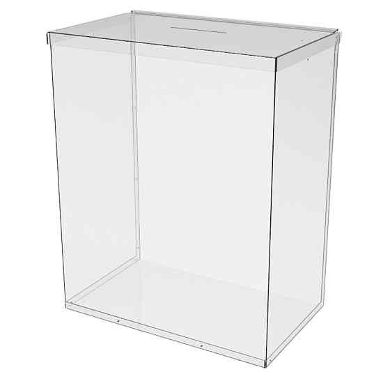 Ящик EKOSTAR без замка для пожертвований и сбора денег 400x245x500. Объем 49 литров Киев