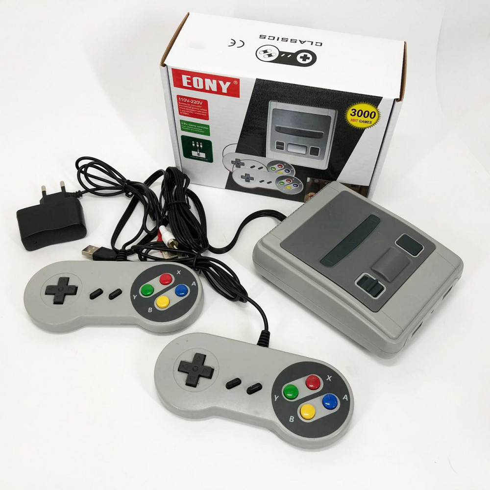 Консоль dendy ігрова з джойстиками Retro LH-2221, Приставки денді, Ігрова SU-443 приставка ретро Київ - фото 3