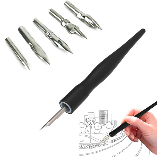 Держатель для пера с 5 перьями, набор для каллиграфии Винница - изображение 1