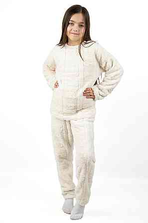 Піжама підліткова тепла (велсофт), для дівчаток і хлопчиків Київ