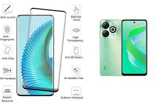 Захисне скло HyperGlass Pro для Infinix Smart 8, Smart 8 HD, Smart 8 Plus – максимальна чутливість та захист Київ