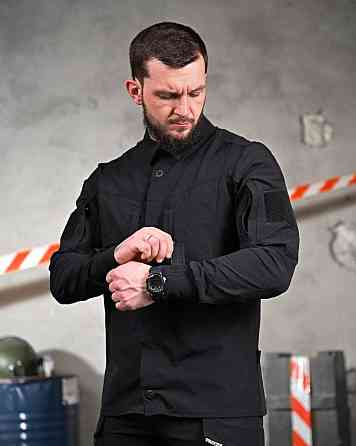 Літній міський тактичний костюм URBAN чорний поліція ПП7691 Одеса