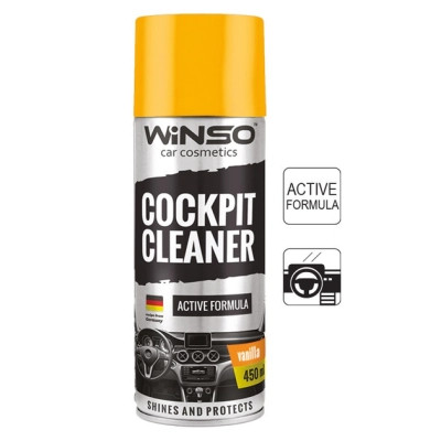 Автополіроль WINSO Cockpit Cleaner ваніль 450ml (840530) Вінниця - фото 1