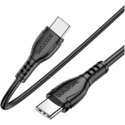 Дата кабель USB-C to USB-C 1.0m 60W Triumph BX51 black BOROFONE (6931474751669) Винница - изображение 4