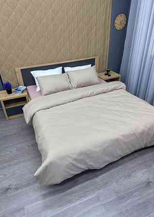 Комплект постельного белья, Decorator Rose Smoke - Rainy Day Полуторный 145х215 Тауп с пудровым (88-085) Киев