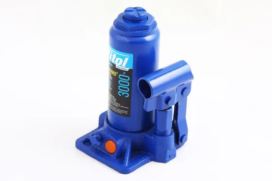 Домкрат гідравлічний 3 т 180-343м Vitol з передохр. клапаном Вінниця