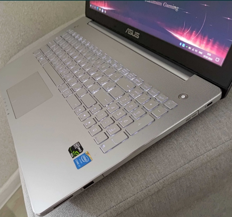 Ноутбук ігровий: 15.6" IPS ASUS (Core i7) Nvidia GTX850M /16Gb. / SSD256Gb. HDD 500G. Київ - фото 3