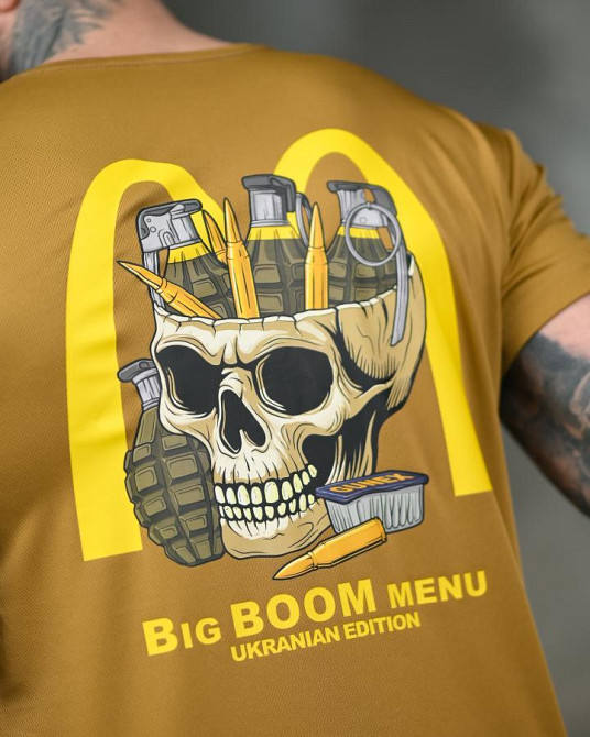 Тактична футболка SELION Boom ÷ coyot ТР6764 Одеса - фото 7