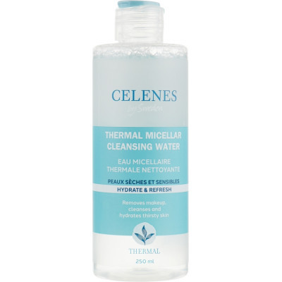 Мицеллярная вода Celenes Thermal Micellar Cleansing Water Термальная для сухой и чувствительной кожи 250 мл (7350104248048) Винница - изображение 1