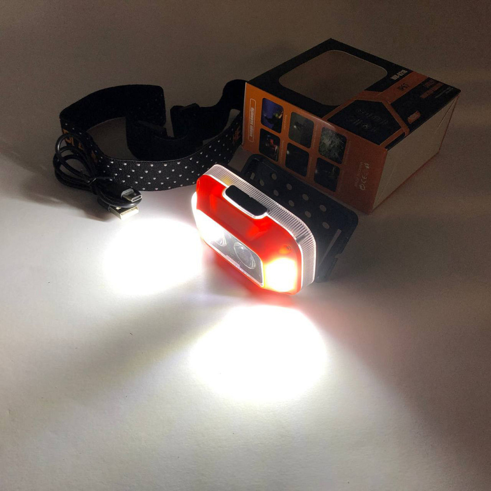 Налобная лампа WH-0218-XPG(white+yellow)+SMD(red), Фонарь налобный с UJ-807 красным диодом Киев - изображение 9