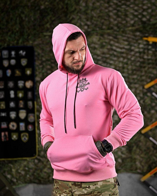 Тактичне худі MAKLIN Girl трон рожеве ДЛ7067 Одеса - фото 3