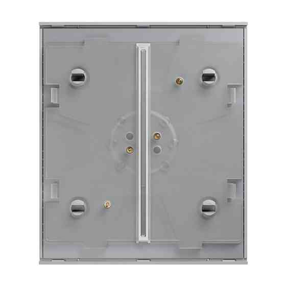 Кнопка Ajax CenterButton (2-gang) black для двоклавішного вимикача Киев