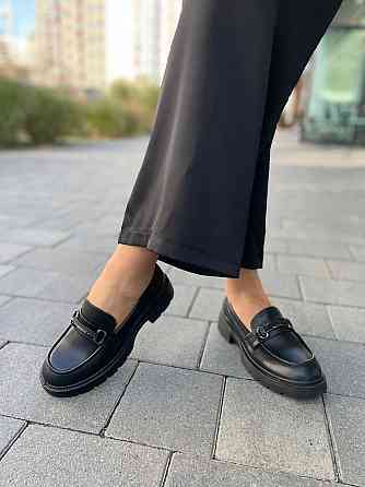 PLPS Лоферы женские PLPS черные натуральная кожа 36-41 (R035-1) Коломия