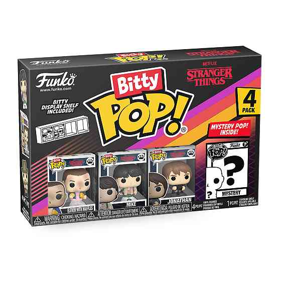 Набір ігрових фігурок Bitty POP! - Одинадцять (4 фігурки в ас.) Днепр