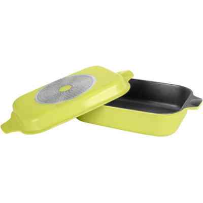 Жаровня Ringel Zitrone 34x24x13.5 см 6+3 л Жовта (RG-2108-34) Вінниця