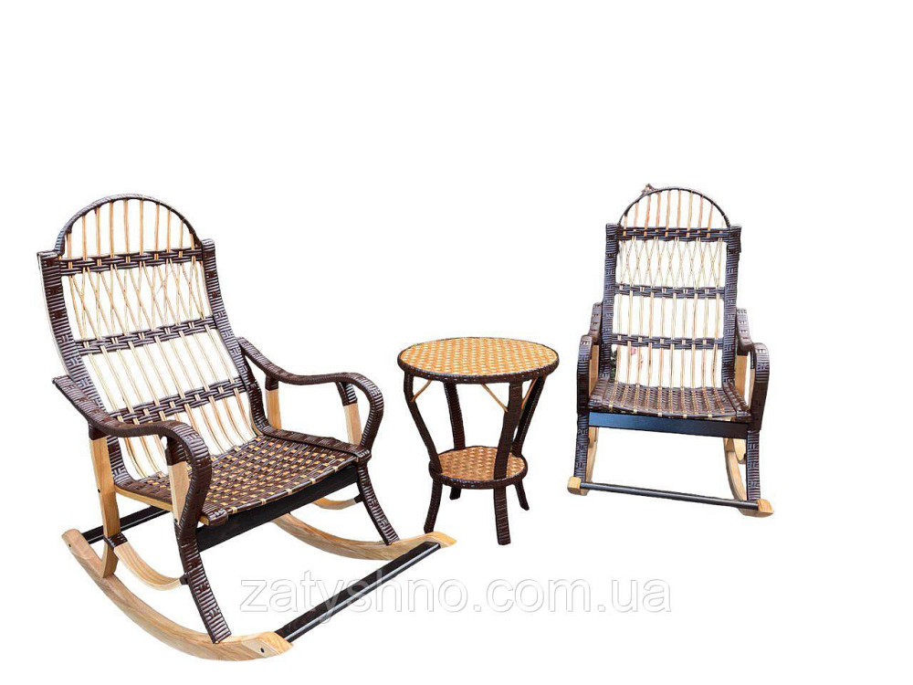 Мебель плетеная из лозы с круглым столом Киев - изображение 3