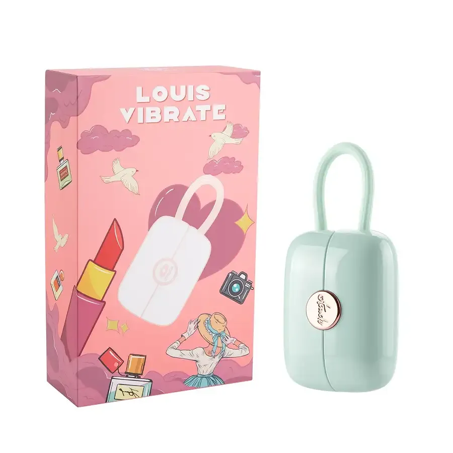 Вакуумний кліторальний стимулятор Otouch Louis Vibrate Teal з віброяйцем, у кейсі Львів - фото 9