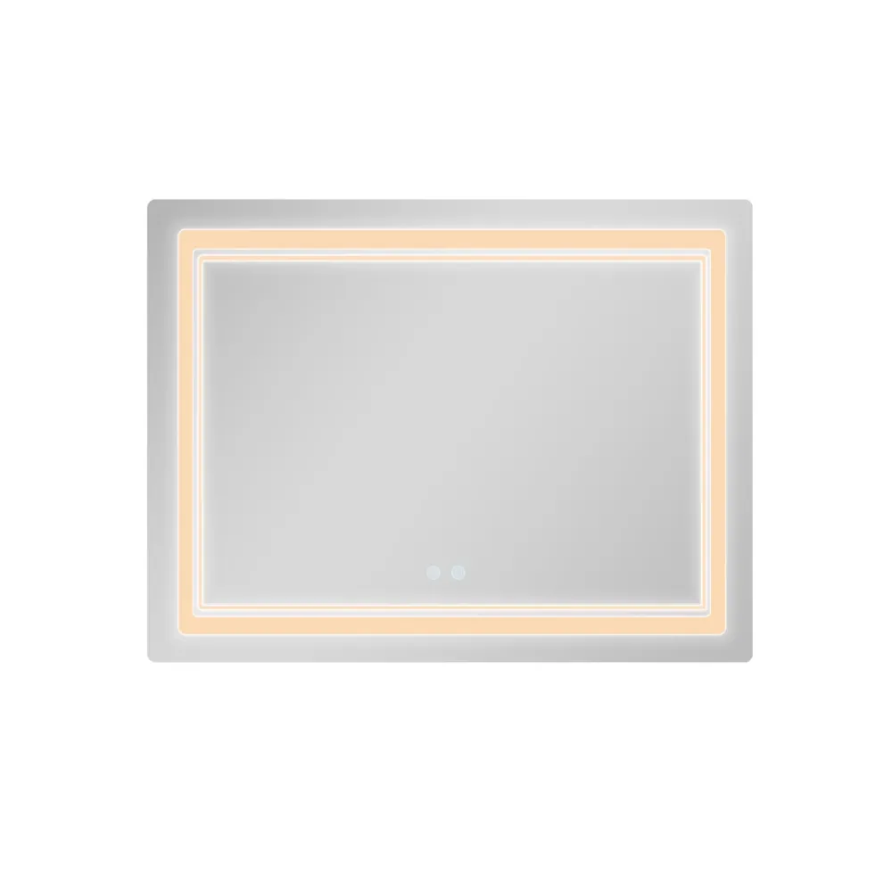Дзеркало Qtap Cardinal (CA2) 1000х800 з LED-підсвіткою Touch, з антизапотіванням, з димером, темп. кольору (3000-6500K) Київ - фото 14