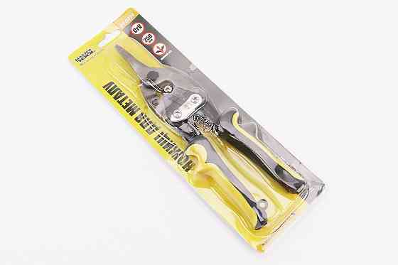 Ножиці по металу 250мм прямий різ CrV 01-0424 Київ