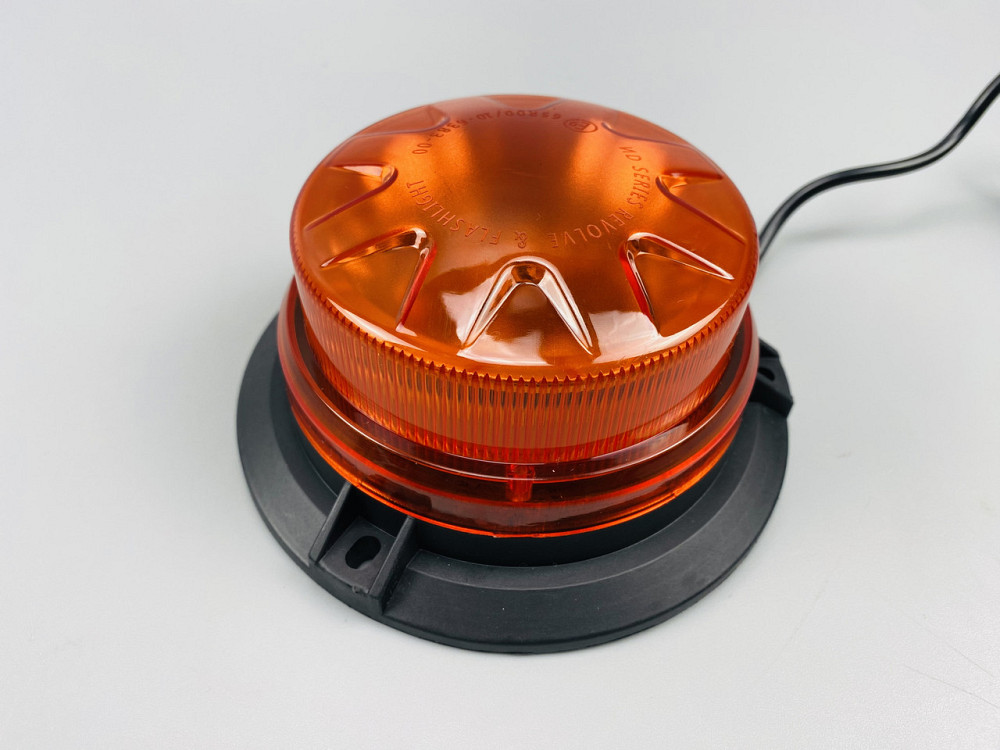 Миготливий проблисковий маячок світлодіодний, аварійний сигнальний вогонь обертовий, магнітний сигнальний маяк Мукачево - фото 5