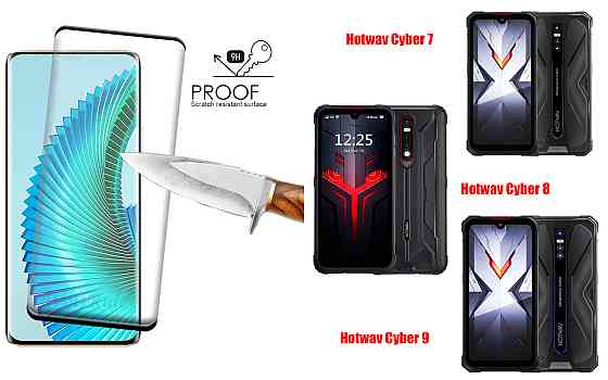 Захисне скло HyperGlass Pro для Hotwav Cyber 7, Cyber 8, Cyber 9 Pro – максимальна чутливість та захист Київ