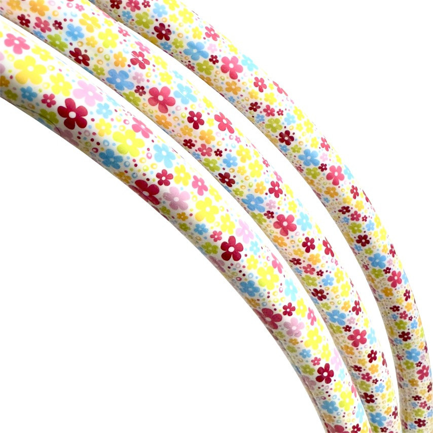 Обруч гімнастичний (Квітонька), d=68 см 0192 (Пересилка поштою від 5 шт!) Вишнёвое - изображение 3