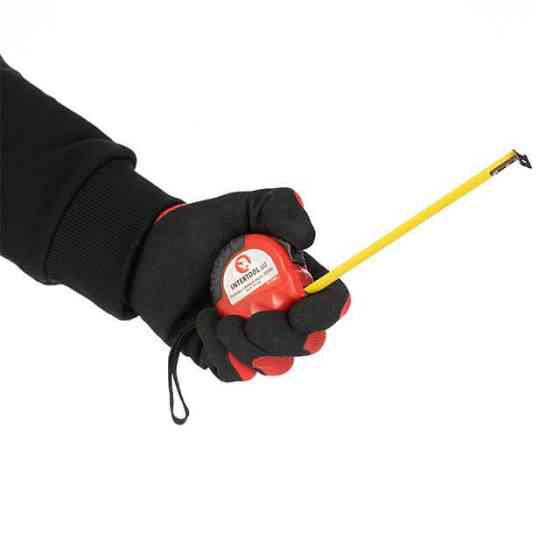 Рулетка з металевим полотном, з фіксатором, 3 м, 16 мм, "EXTRA" INTERTOOL MT-0203 Київ