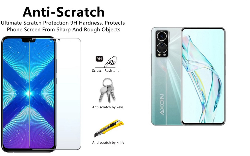 Защитное стекло NeoGlass для ZTE Axon 30 5G, Axon 30S – ультрапрозрачное и устойчивое Киев - изображение 1