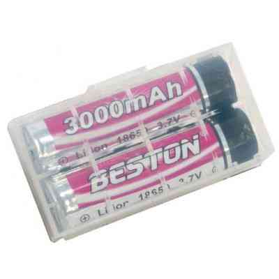 Аккумулятор 18650 (168A) 3000 mAh *2 с защитой Beston (AAB1848) Винница