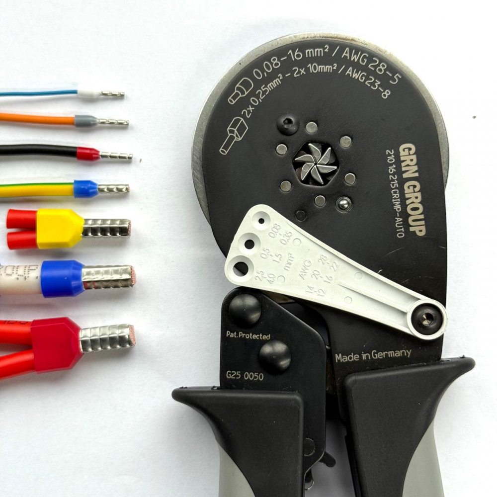 Кліщі для опресування наконечників GRN Crimp-Auto 6X для опресування 0.08-16 мм² (210 16 215) Одеса - фото 6