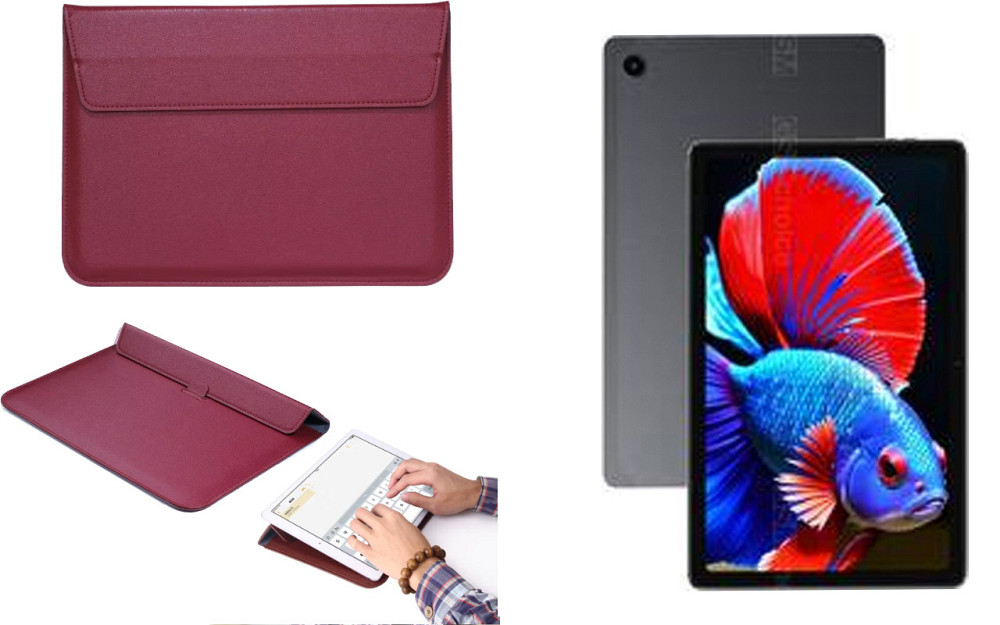 Чохол-конверт VitoCase для ALLDOCUBE iPlay 50 2023, з функцією підставки для планшета Бордовий Київ - фото 1