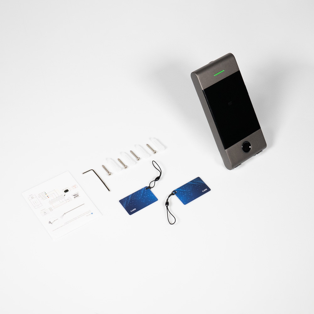 Клавіатура з Bluetooth, з контролером, зчитувачем відбитків пальців та карт Mifare Trinix TRK-1206BTFW Black (71-00072) Киев - изображение 13