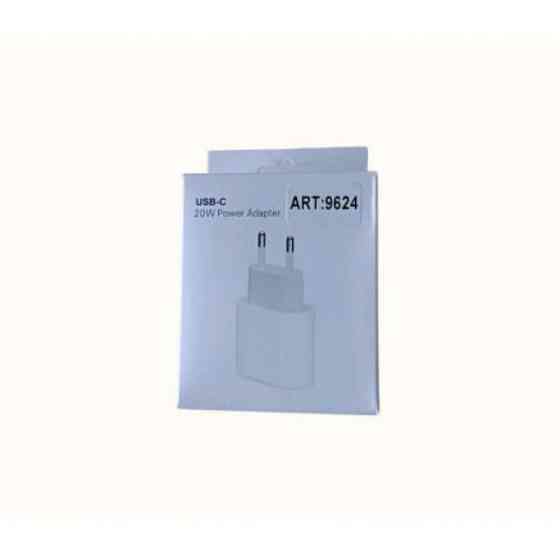 Адаптер зарядний 20W Type-C USB PD, швидкий зарядний пристрій для смартфонів, планшетів та гаджетів Київ