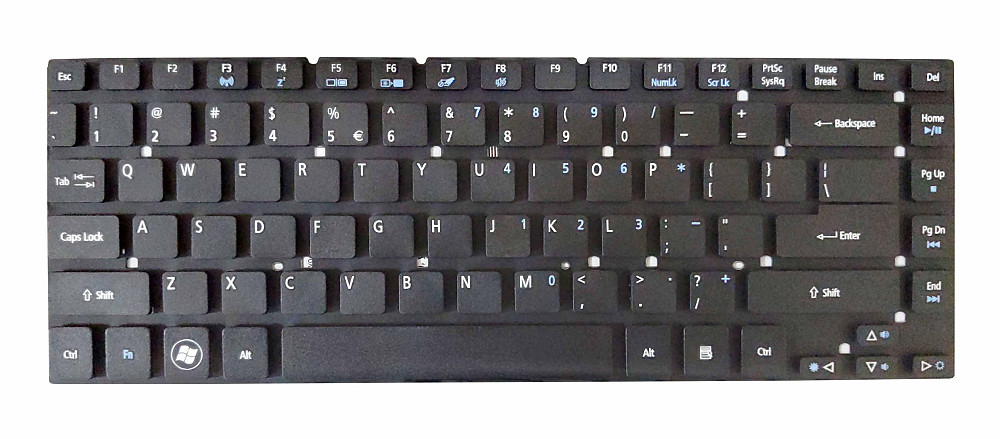 Клавиатура для ноутбука Acer Aspire (3830) Black, (No Frame), EN Вінниця - фото 2