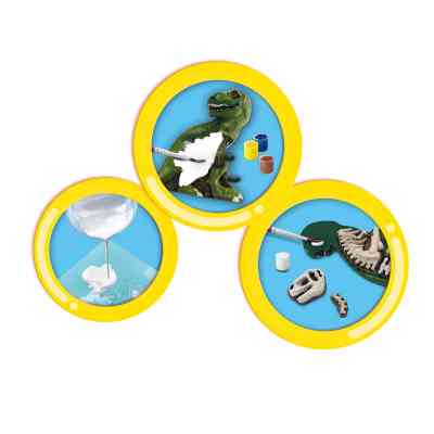 Набор для творчества Ses создание гипсовой фигурки Ти-Рекс со скелетом (14206S) Винница