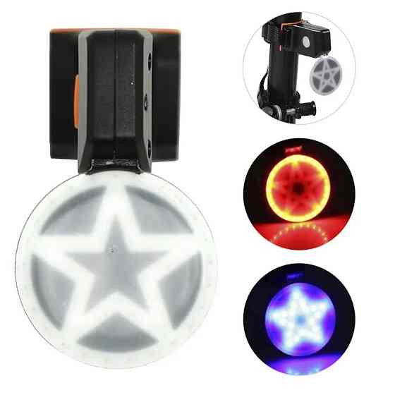 Стоп-сигнал з USB на задню раму велосипеда CYGM-209 Луцьк