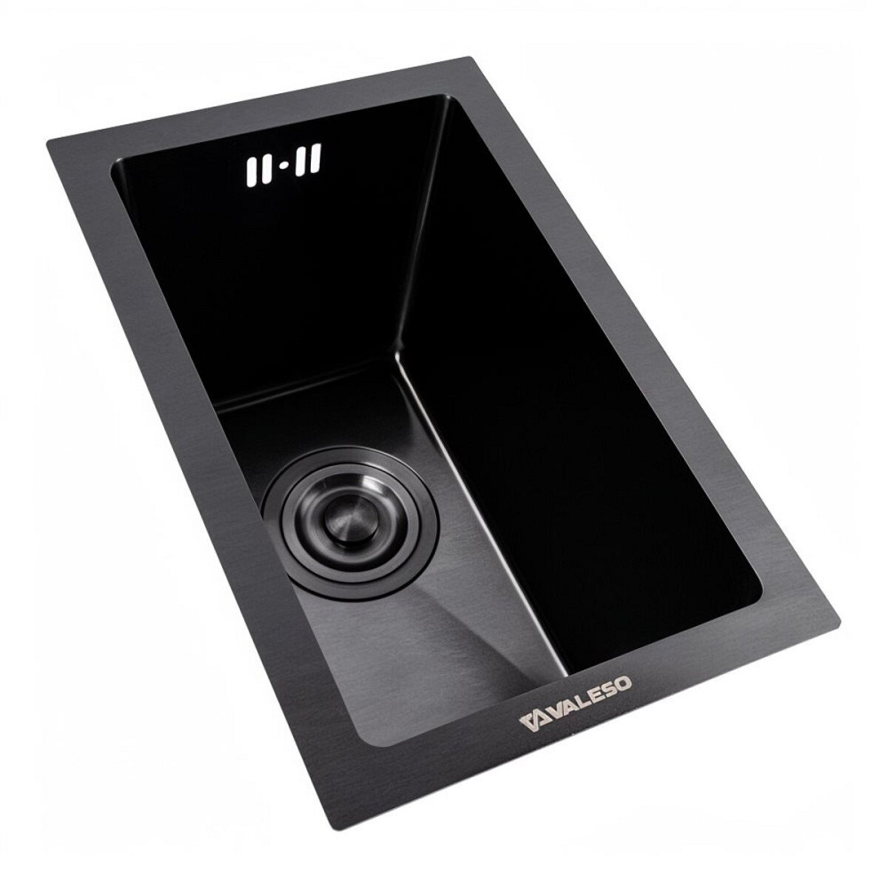 Кухонна мийка 25*40 PVD чорна VALESO Handmade (3,0/0,8) Коломыя - изображение 5