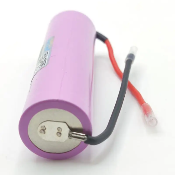 Акумулятор 18650 VariCore Li-ion 3500 mAh 3.7 V 35Е N під паяння 13A Рожевий Вінниця