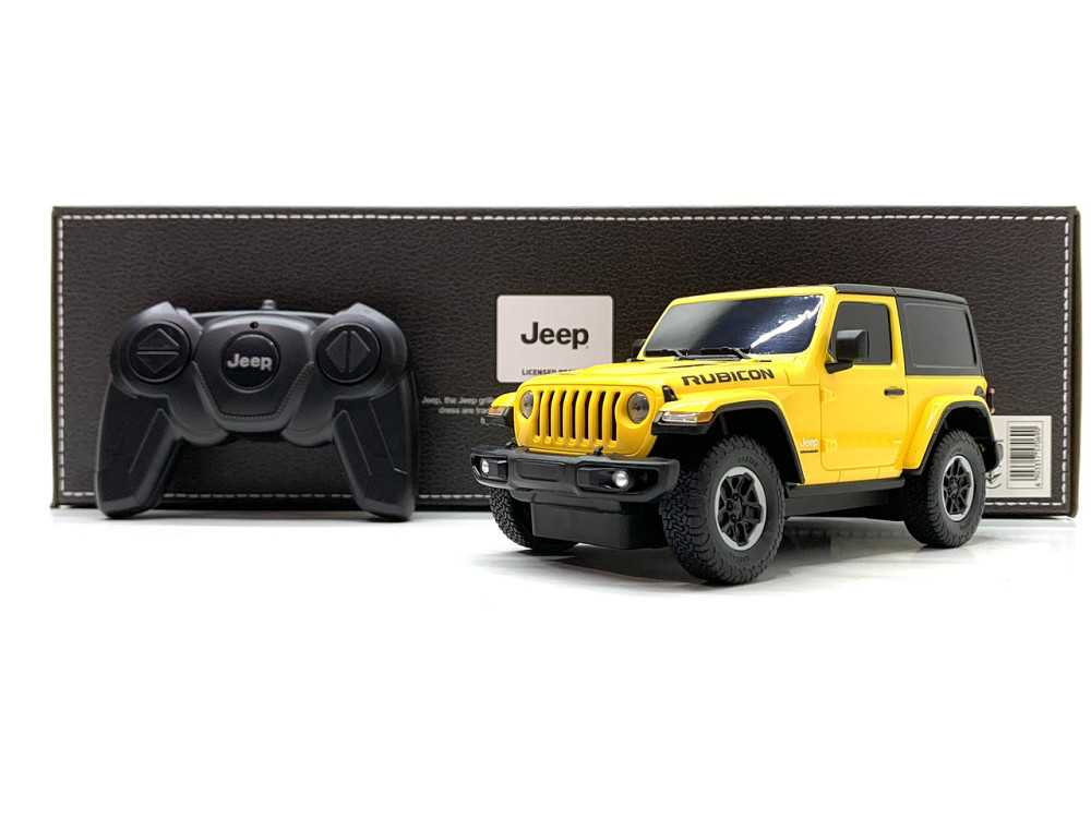 Машина Rastar на радіокеруванні Jeep Wrangler Rubicon Жовта (79500) Чернігів - фото 10