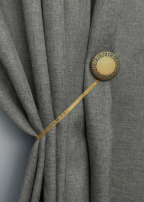 Магниты для штор и гардин Афина 2 шт Бронзовый (81-274) Киев - изображение 5