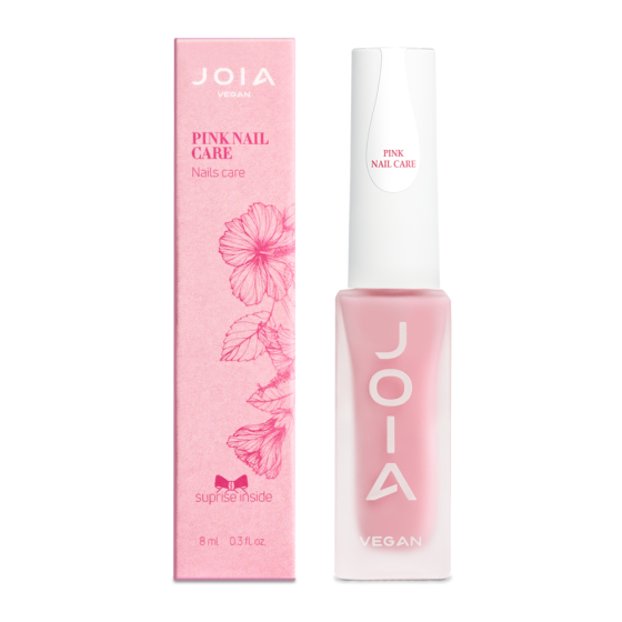 Укрепляющее базовое покрытие для ногтей Pink Nail Care JOIA Vegan 8 мл Киев