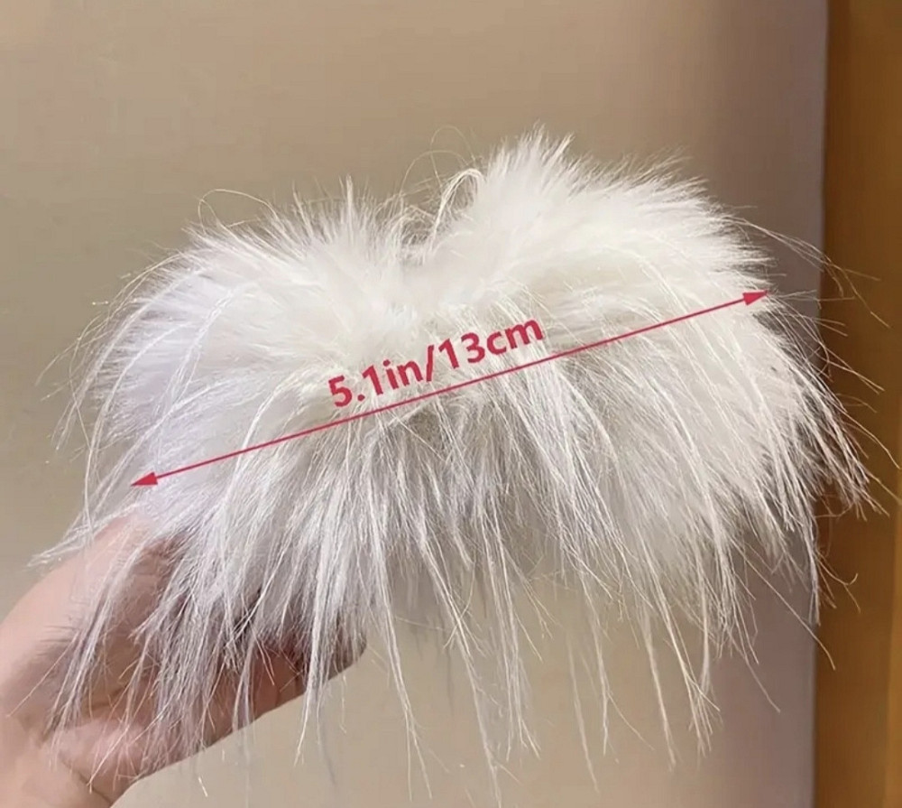 Гумка для волосся пухнаста Смела - изображение 2