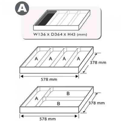 Набор инструментов Toptul шарнирно-губцевых 4шт. в ложементе (GBAT0402) Винница