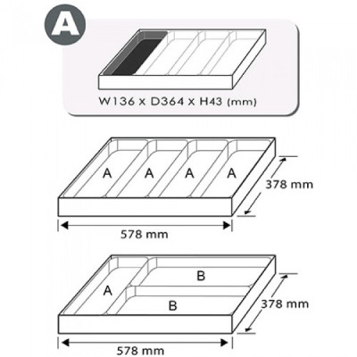Набор инструментов Toptul шарнирно-губцевых 4шт. в ложементе (GBAT0402) Винница - изображение 2